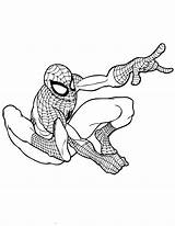 Coloring Super Colouring Hero Pages Man Printable Spider Action Cartoon Marvel Superhero Popular Coloringhome sketch template