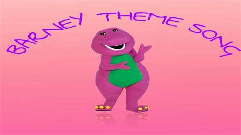 barney theme song extended youtube
