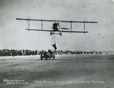 aerial stunts of 1920s barnstormers barnorama