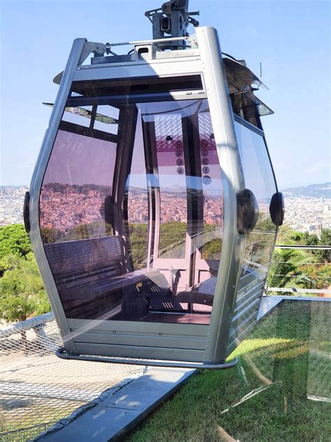 discover barcelona montjuic castle visit cable car  guided
