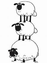 Sheep Shaun Coloring Drawing Pages Cliparts Clipart Kids Cold Printable Timmy Sketch Coloriage للتلوين Library Silhouette Favorites Cartoon Add Choose sketch template