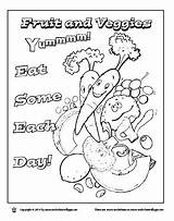 Nutrition Coloring Pages Getcolorings Printable sketch template