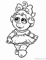 Muppet Coloring Babies Pages Muppets Drawing Printable Baby Line Piggy Miss Cartoons Print Kids Adults Color Coloriage Drawings Bettercoloring Related sketch template