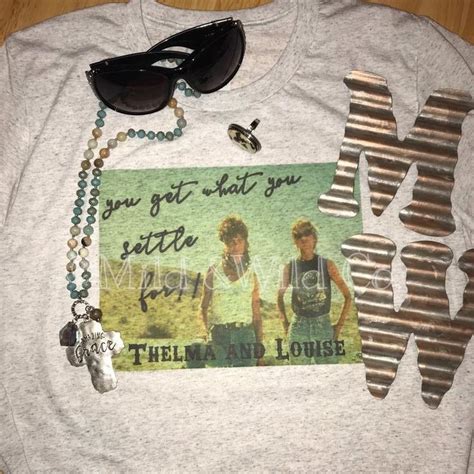 Thelma And Louise Exclusive Fashion Graphic Tee Etsy In