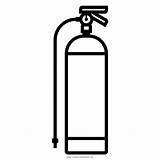 Extinguisher sketch template