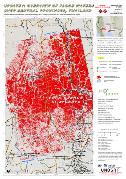 thailand flooding update oct 14 2011 more maps