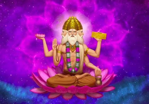 deus brahma história do deus hindu responsável pela criação
