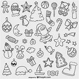 Christmas Doodles Doodle Coloring sketch template