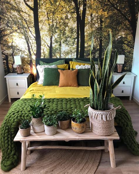 natural green organic plant bedroom design     furniture stores home decor