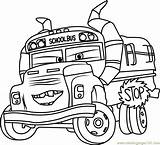 Chick Hicks Coloring Pages Cars Getdrawings sketch template