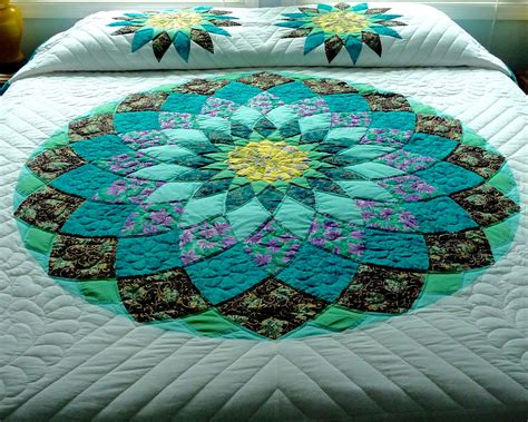 ideas  coloring  giant dahlia quilt pattern