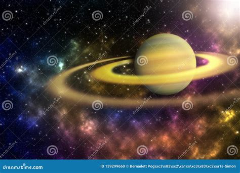 saturn   colorful universe elements furnished  nasa stock