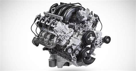 fords newest crate engine   hp  liter pushrod godzilla