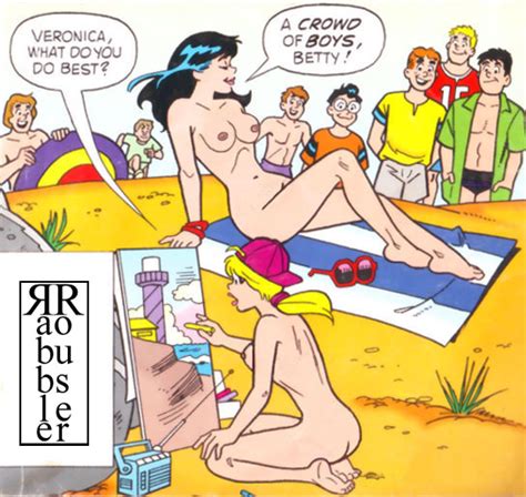 rule 34 2girls archie andrews archie comics ass beach