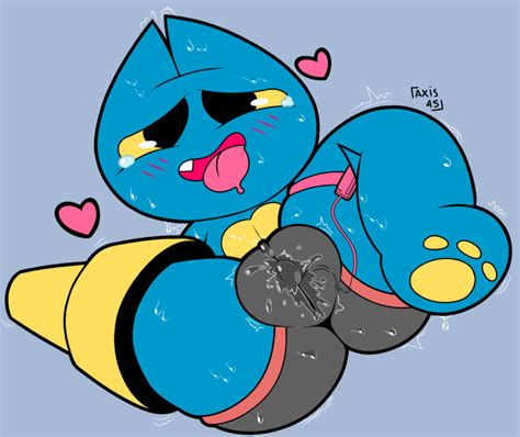 rule 34 adorabat ahe gao axis4s bat blue body blush cartoon network