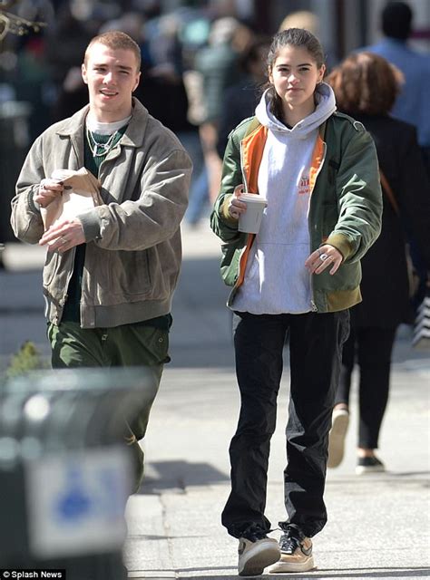 Rocco Ritchie And Girlfriend Kim Turnbull Step Out In Nyc Daily Mail