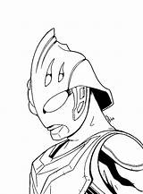 Ultraman Mewarnai Printable Putih Ginga Sketsa Hitam Gambarcoloring Nexus Dice Tiga Bonikids Geed Gaia Fc04 Pulp Clipartmag Mebius Kartun Gaya sketch template