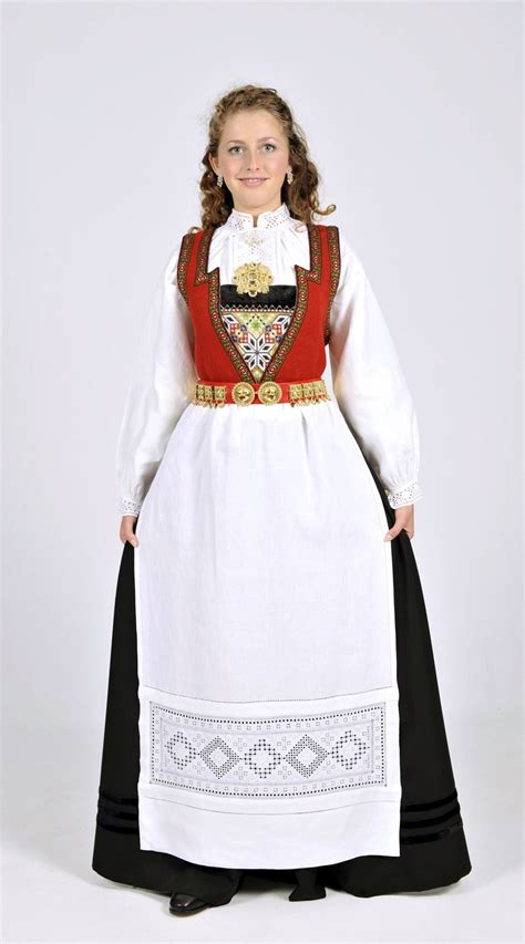 Hardanger Norwegian Dress Scandinavian Dress Traditional Outfits