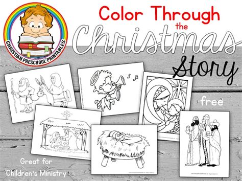 christmas story bible coloring pages  crafty classroom
