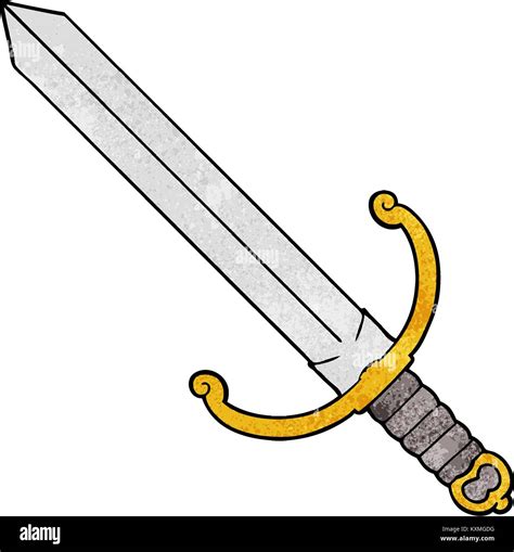 espada de dibujos animados imagen vector de stock alamy