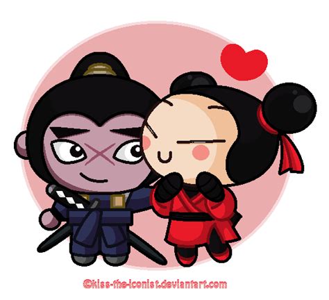 tobe  pucca commission  kiss  iconist  deviantart