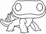 Funko Salamandra Salamander Salamandre Lodu Kolorowanka Kraina Spirito Fuoco Feu Esprit Neiges Reine Kolorowanki Ognia Ducha Ogien Morningkids 2038 Coloriages sketch template