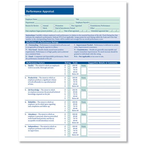 employee performance appraisal  document employee performance