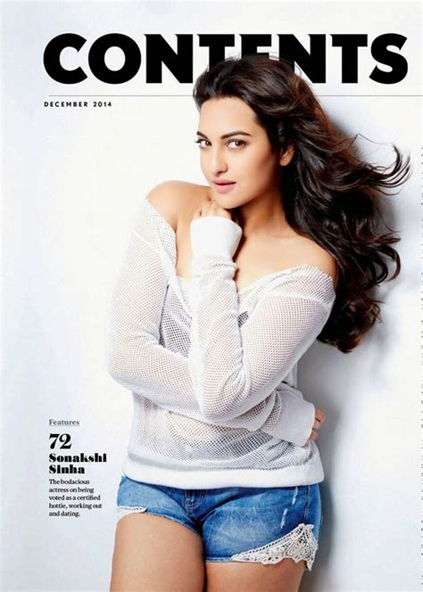 Sonakshi Sinha Shows Off Skin For Maxim India S December