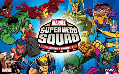 marvel super hero squad  wallpapers