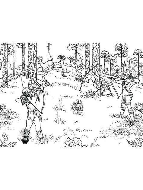 hunting printable coloring pages    collection  hunting