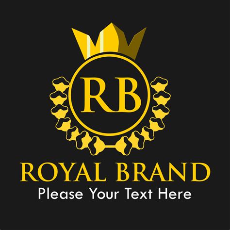 koninklijke merk logo ontwerp sjabloon illustratie dit  geschikt voor boetiek sieraden