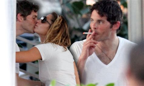 james marsden drinks smokes and kisses girls after taking part in