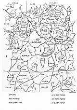 Magique Anglais Fractions Nombres Cm2 Cm1 Primaire Semaine Multiplication Gogh Numeros Beau Coloriages 6eme Maternelle Tournesols Décimaux Fraction 6ème Atividades sketch template
