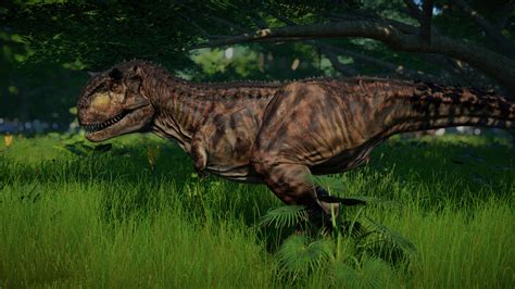 Fallen Kingdom Carnotaurus Model At Jurassic World Evolution Nexus