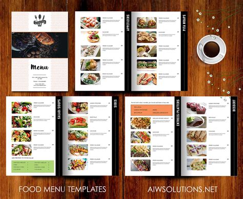 printable menu examples format sample examples