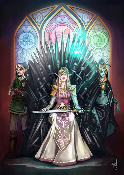 Zelda For The Iron Throne Iron Throne Anime Twilight