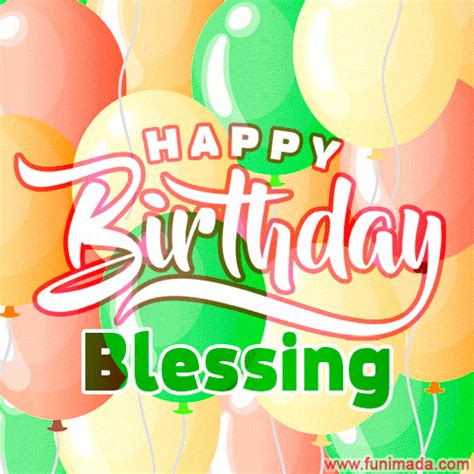 happy birthday blessing gifs  original images  funimadacom