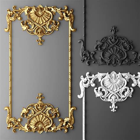 image result  photo frame baroque wall decoration pinterest