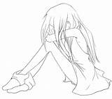 Anime Girl Drawing Depressed Sad Tricks Tips Deviantart Drawings Monsters Under Bed Base Getdrawings Tiffany Jensen Fc08 Sketch sketch template