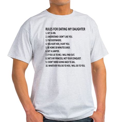 10 Rules For Dating My Daughter Men S Value T Shirt 10 Rules For Dating