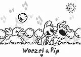 Woezel Pip Puppy Snoopy Lente Bezoeken sketch template