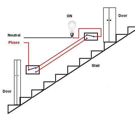 stair case wiring circuit