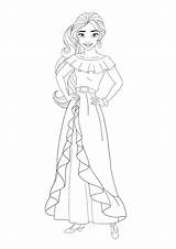 Princess Coloring1 sketch template