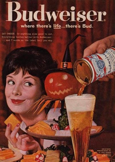 Say Cheese Or Anything Else Good To Eat Vintage Beer Ads For Women