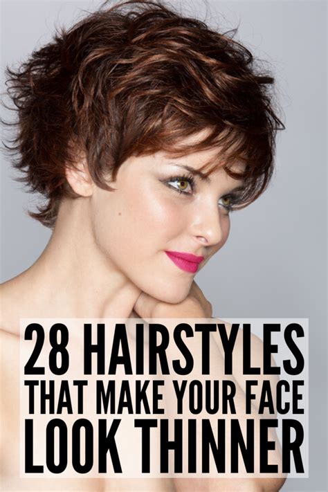 hairstyles  chubby faces  slimming haircuts  tutorials short