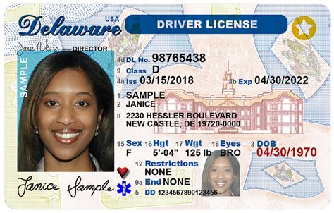 delaware drivers license federally compliant id deadline oct  cape