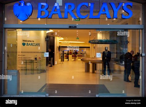 barclays bank branch  res stock photography  images alamy