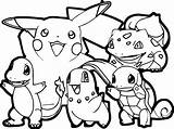 Pokemon Coloring Color Print Pages Kids Incredible Characters Children sketch template