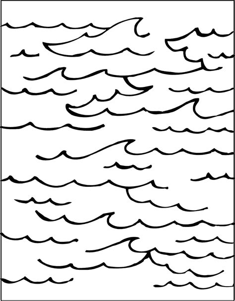 ocean coloring pages clip art coloring pages
