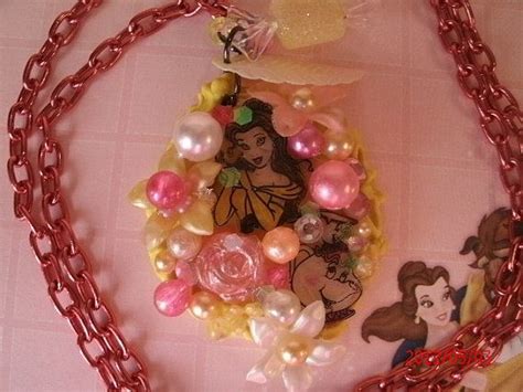 disney belle necklace  lillieellieenchanted  etsy  christmas bulbs belle disney etsy
